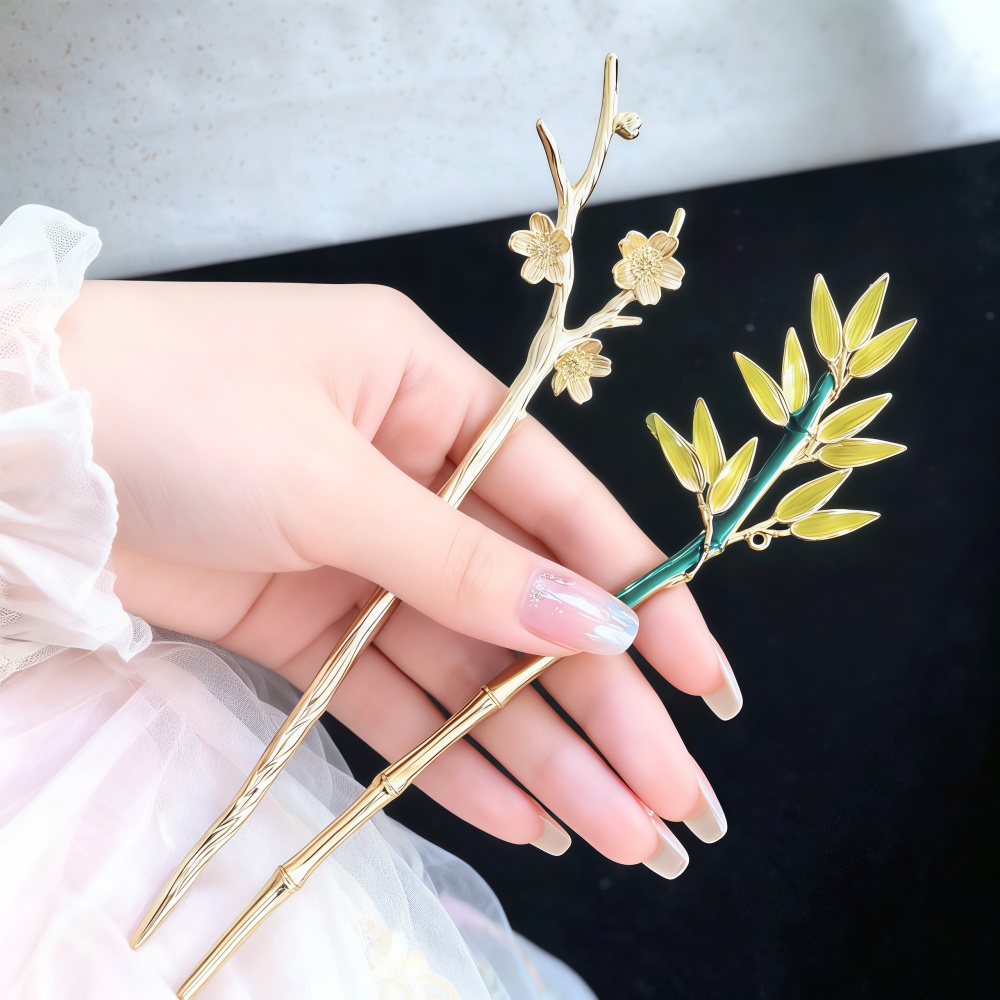 Women'S Formal Accessories - Enamel Alloy Hairpin For Women Chinese
