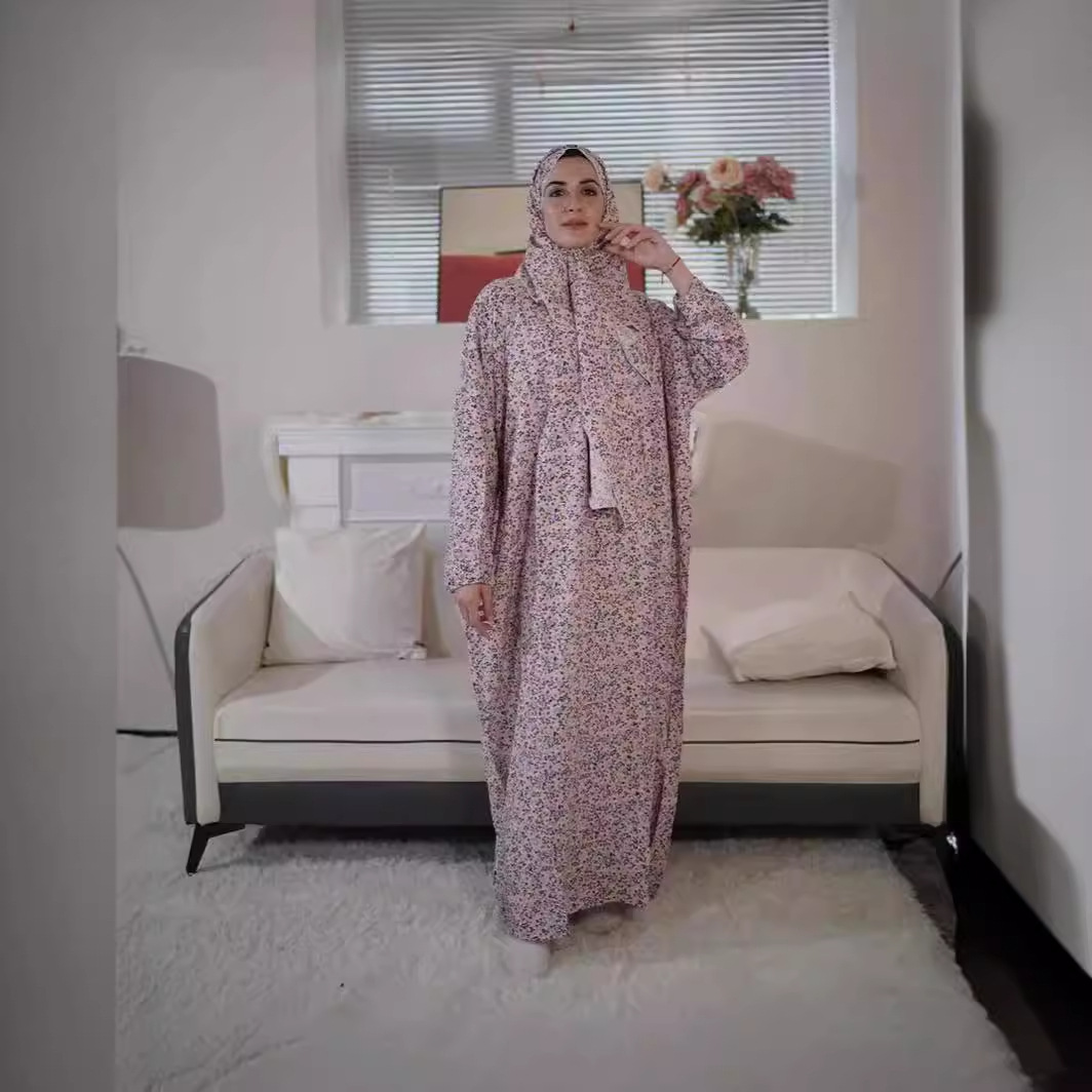 Women Accessories Dubai - Jalabiya Abayas for Women Print Dress