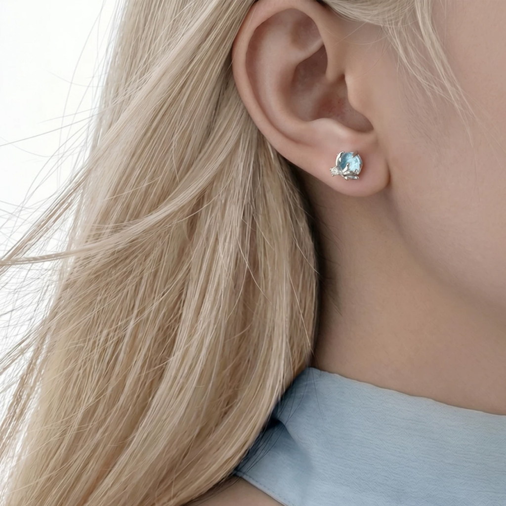 F.I.N.S Elegant S925 Sterling  - Statement Earrings Oversized review and price