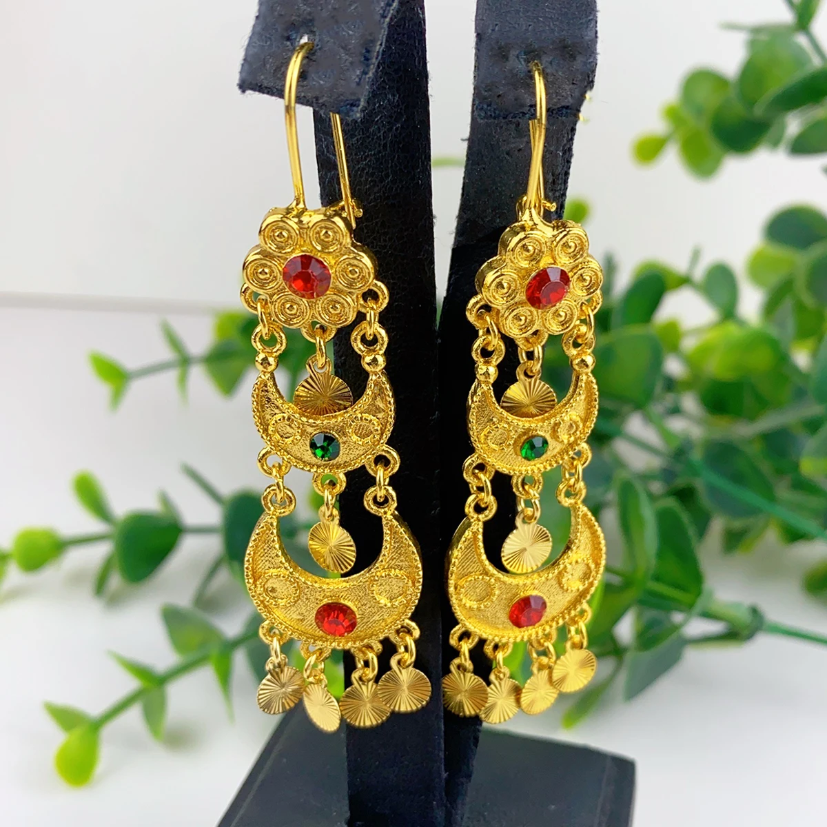 Indian Drop Dangle Earrings Je - Women Accessories Dubai review and price