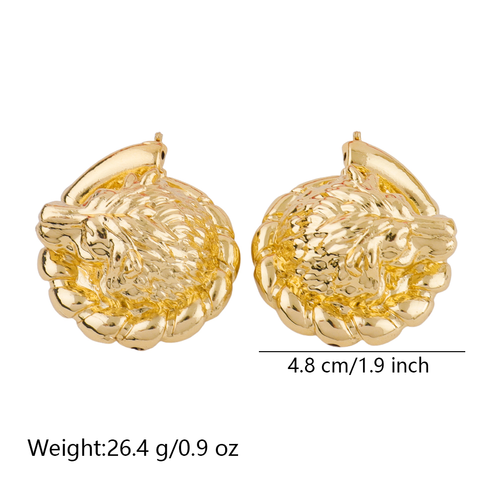 Women Gold Color Wedding Earri - Women Accessories Dubai review and price