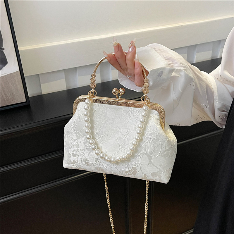 Vintage Classic Lace Bag pearl - Women'S Accessories Purse review and price