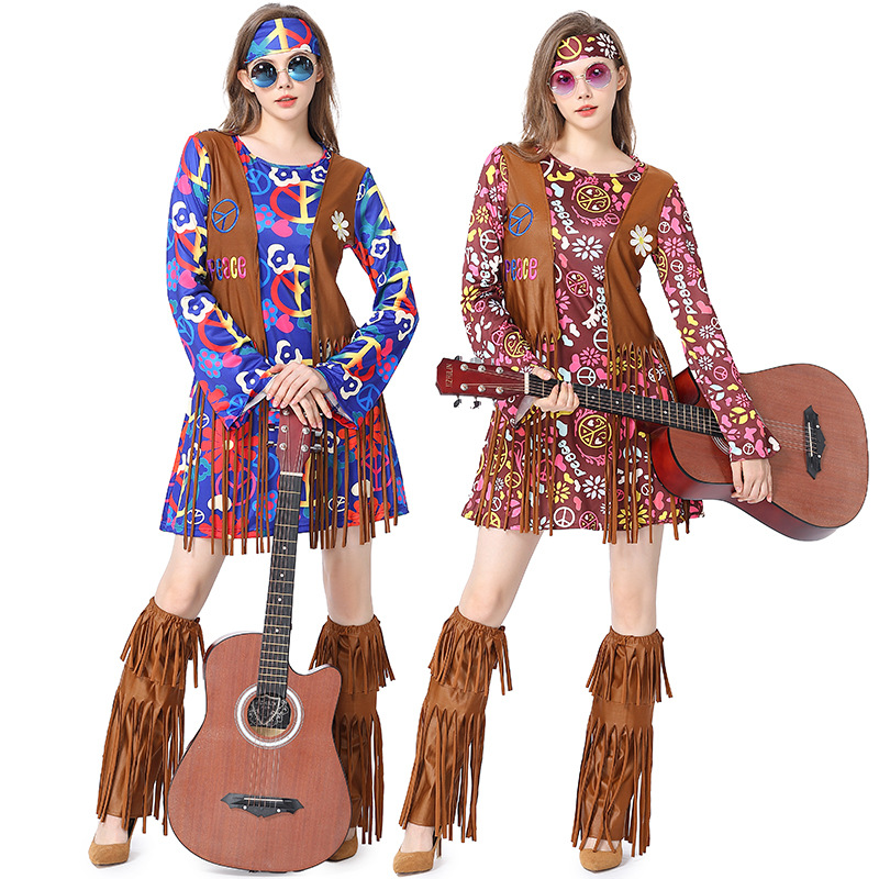 Halloween Disco Dress 70s 60s  - Women'S Accessories In The 60S review and price