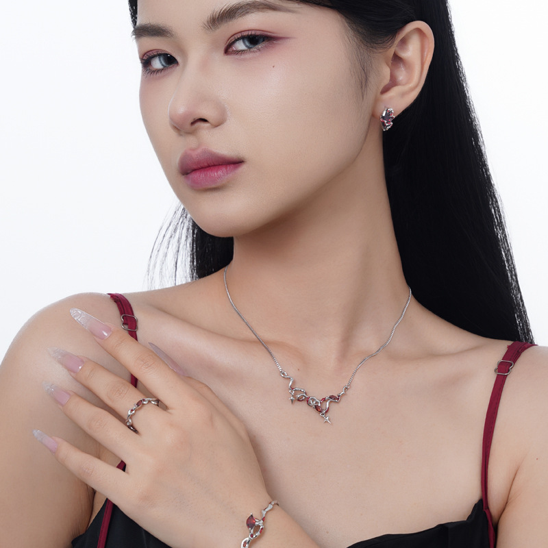 F.I.N.S Punk S925 Sterling Sil - Statement Earrings Oversized review and price
