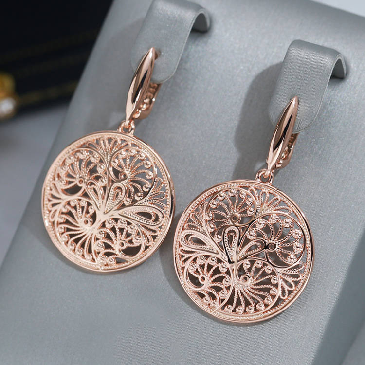 Wbmqda Hollow Metal Flower Lon - Women Accessories Dubai review and price