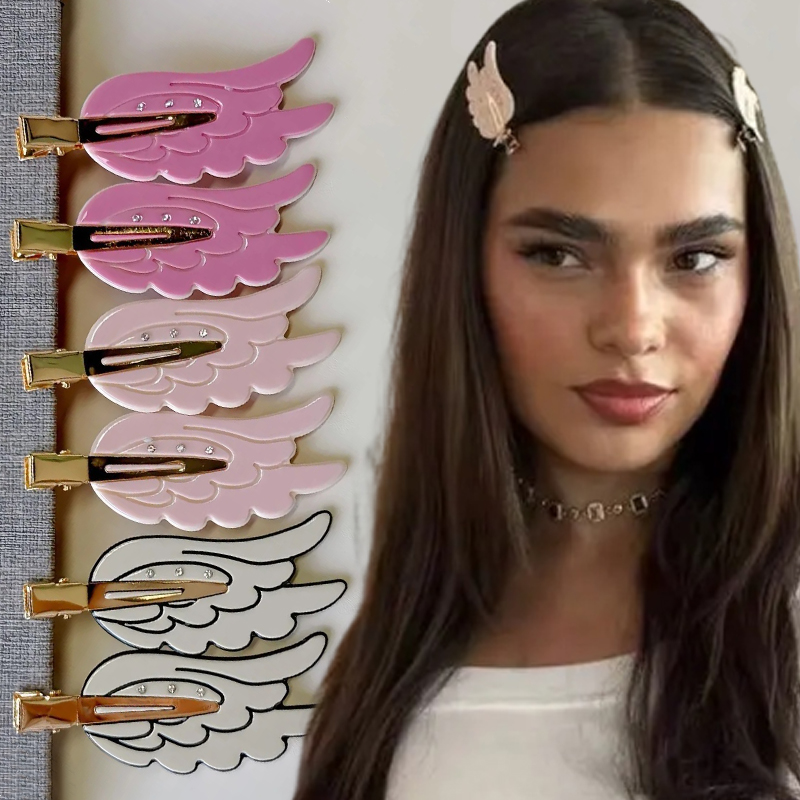 1/2pcs Cute Wings Hairpin Fun  - Women'S Vanity Accessories review and price