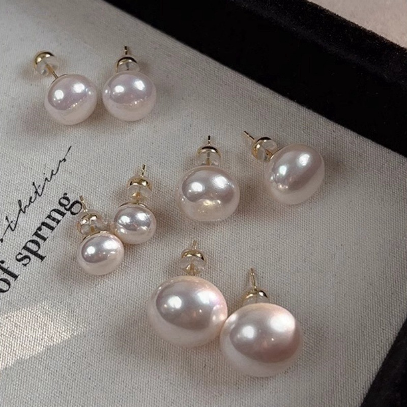 925 Silver Needle Elliptical P - Statement Earrings Oversized review and price