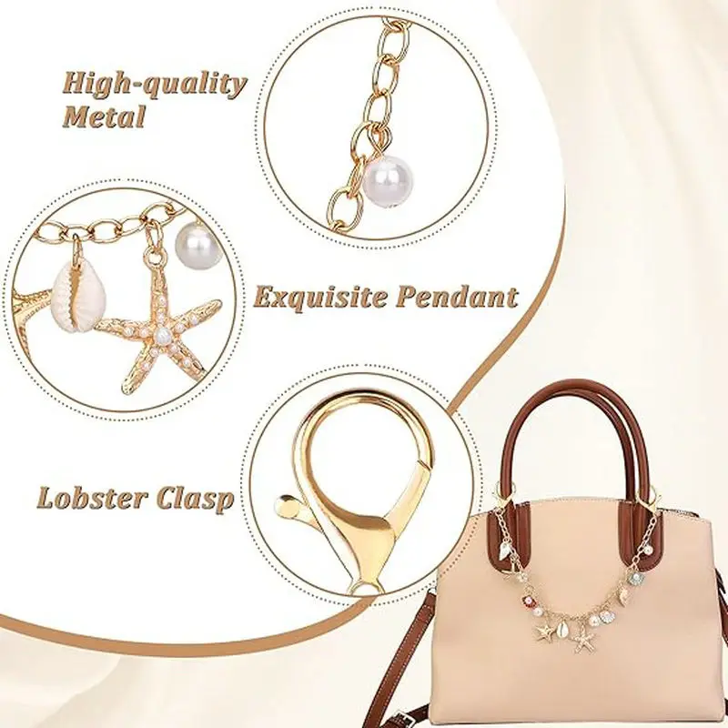 Bag Charms for Handbags Golden - Women'S Accessories Purse review and price