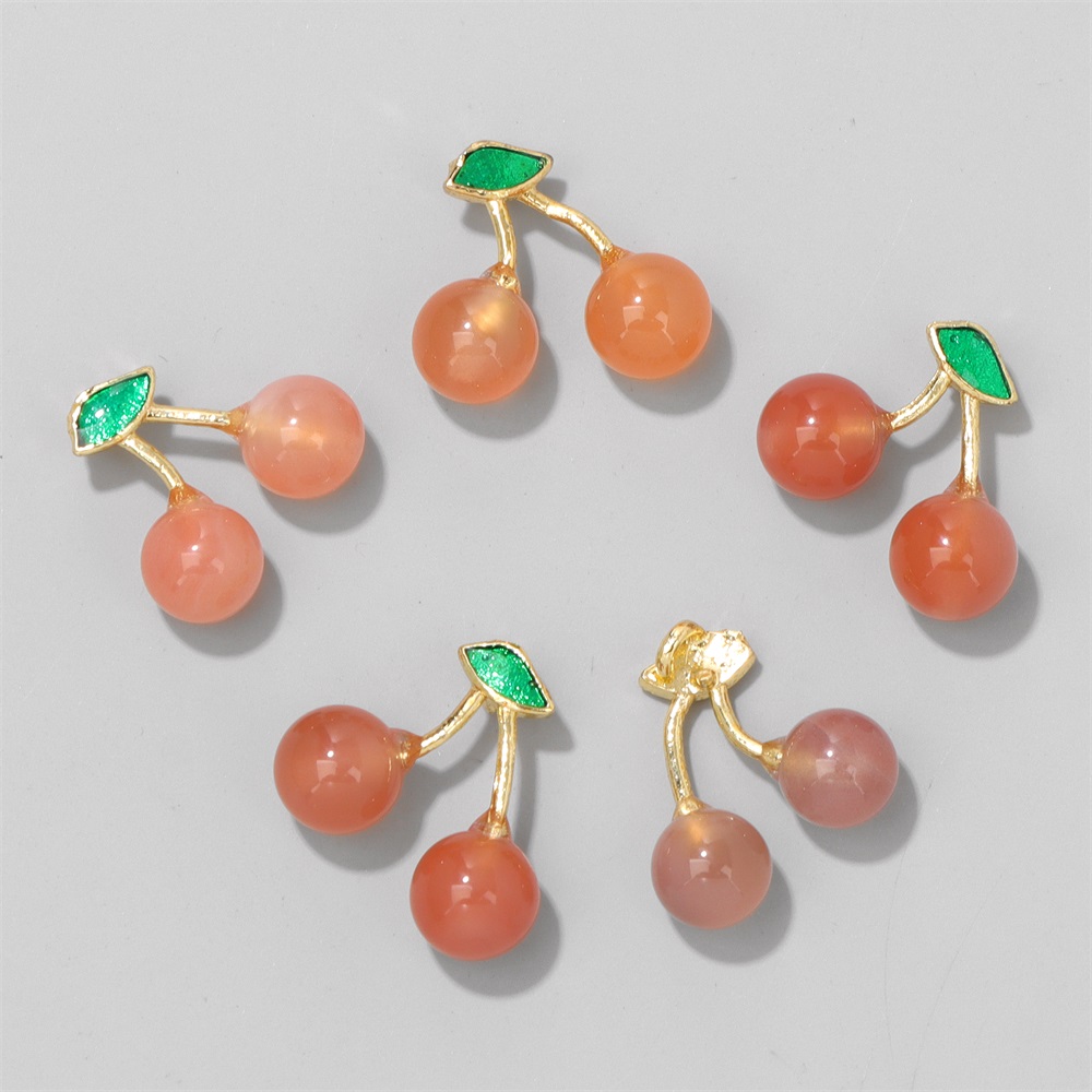 Sweet Pink Agate Stone Charms  - Women'S Accessories Purse review and price