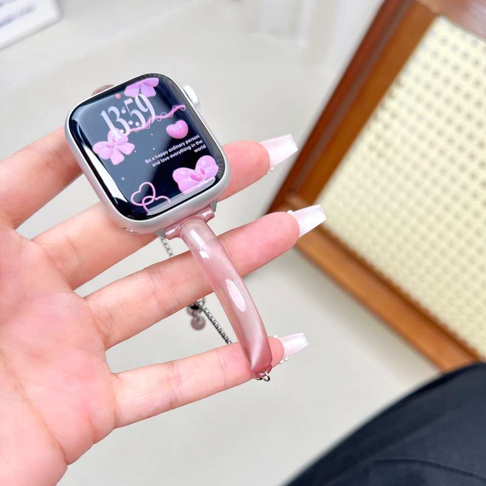 Cat's Eye Bangle Strap For App - Resin Bangle Bracelet review and price