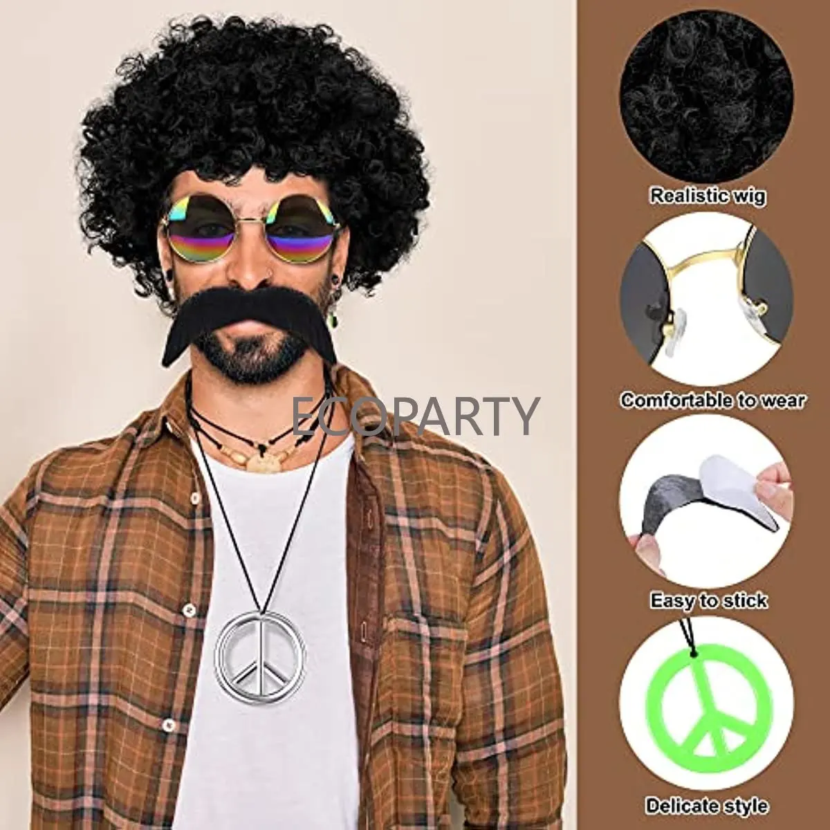 Hippie Costume Accessories 70s - Women'S Accessories In The 60S review and price