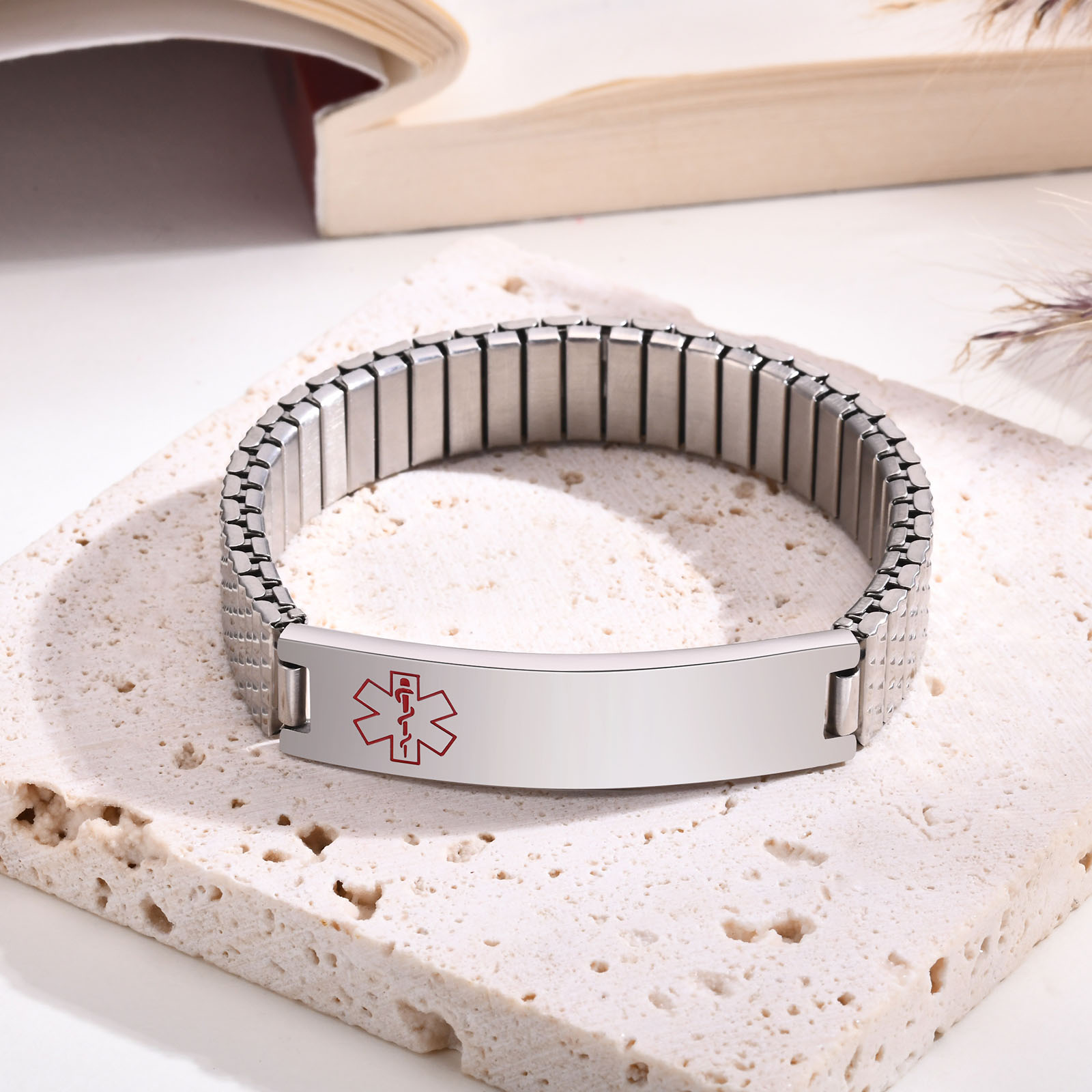 Vnox Stainless Steel Medical A - Resin Bangle Bracelet review and price