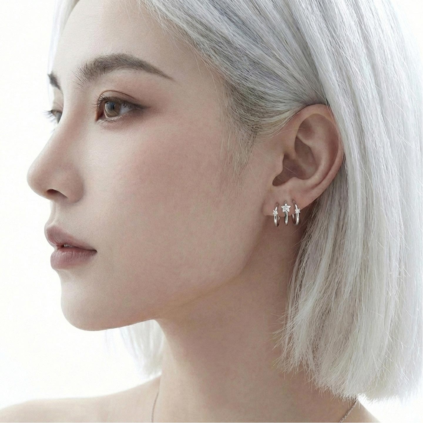 F.I.N.S Original Minimalist Tr - Statement Earrings Oversized review and price