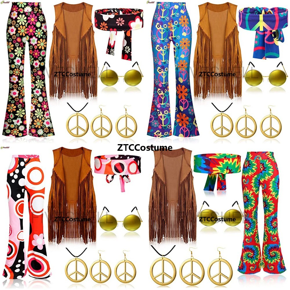 Hippie Costume Women 60s 70s P - Women'S Accessories In The 60S review and price