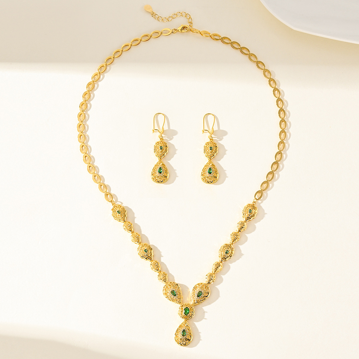 9999 Gold Drip Set - Middle Ea - Women Accessories Dubai review and price