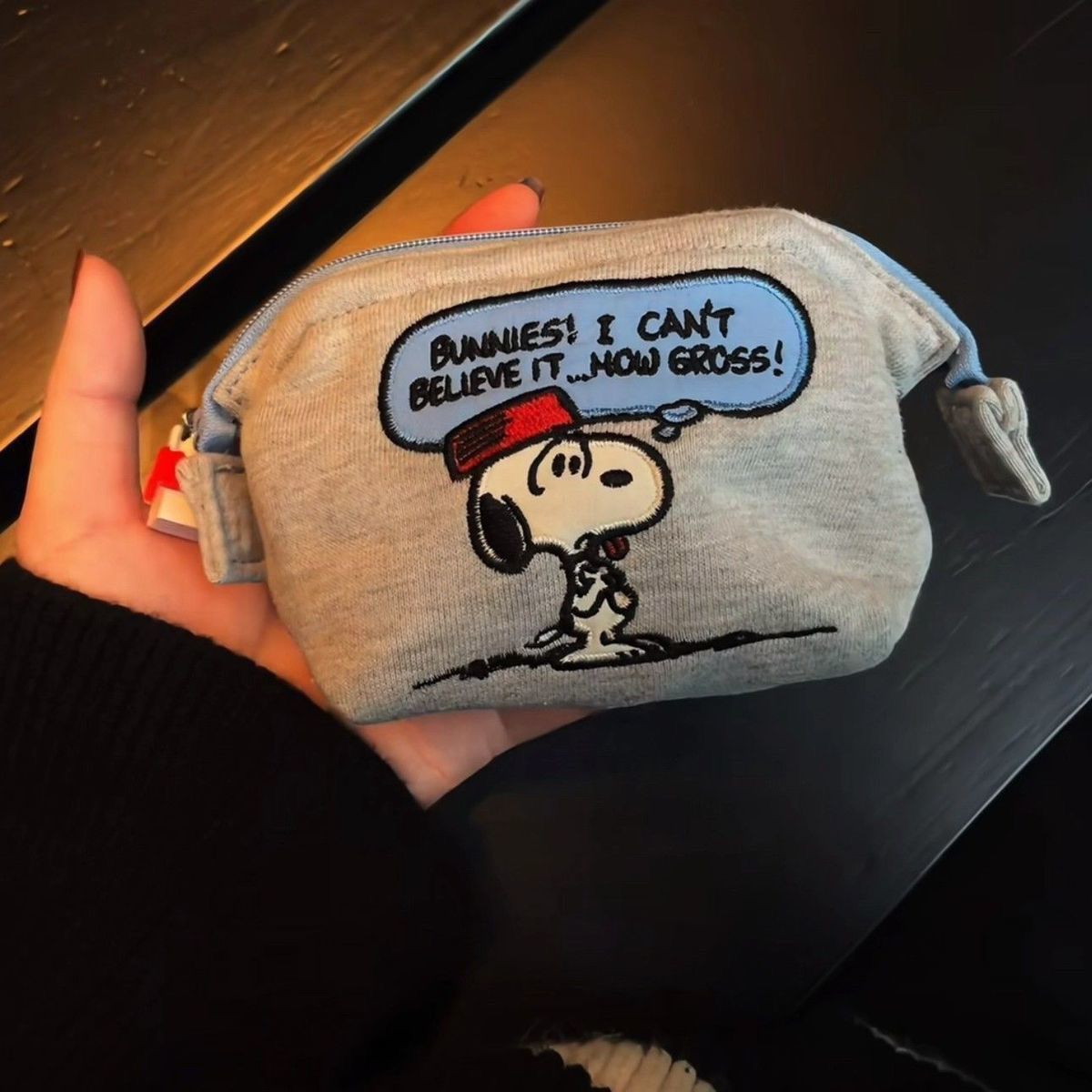 Cute Cartoon Snoopy Embroidere - Women'S Vanity Accessories review and price