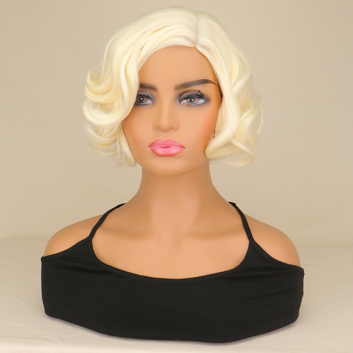 Women Synthetic Short Curly Ha - Women'S Accessories In The 60S review and price