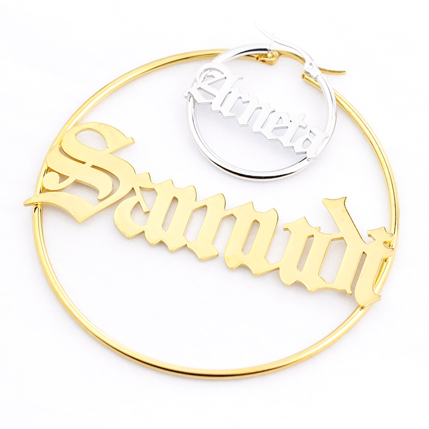 Personalized Women Big Earring - Statement Earrings Oversized review and price
