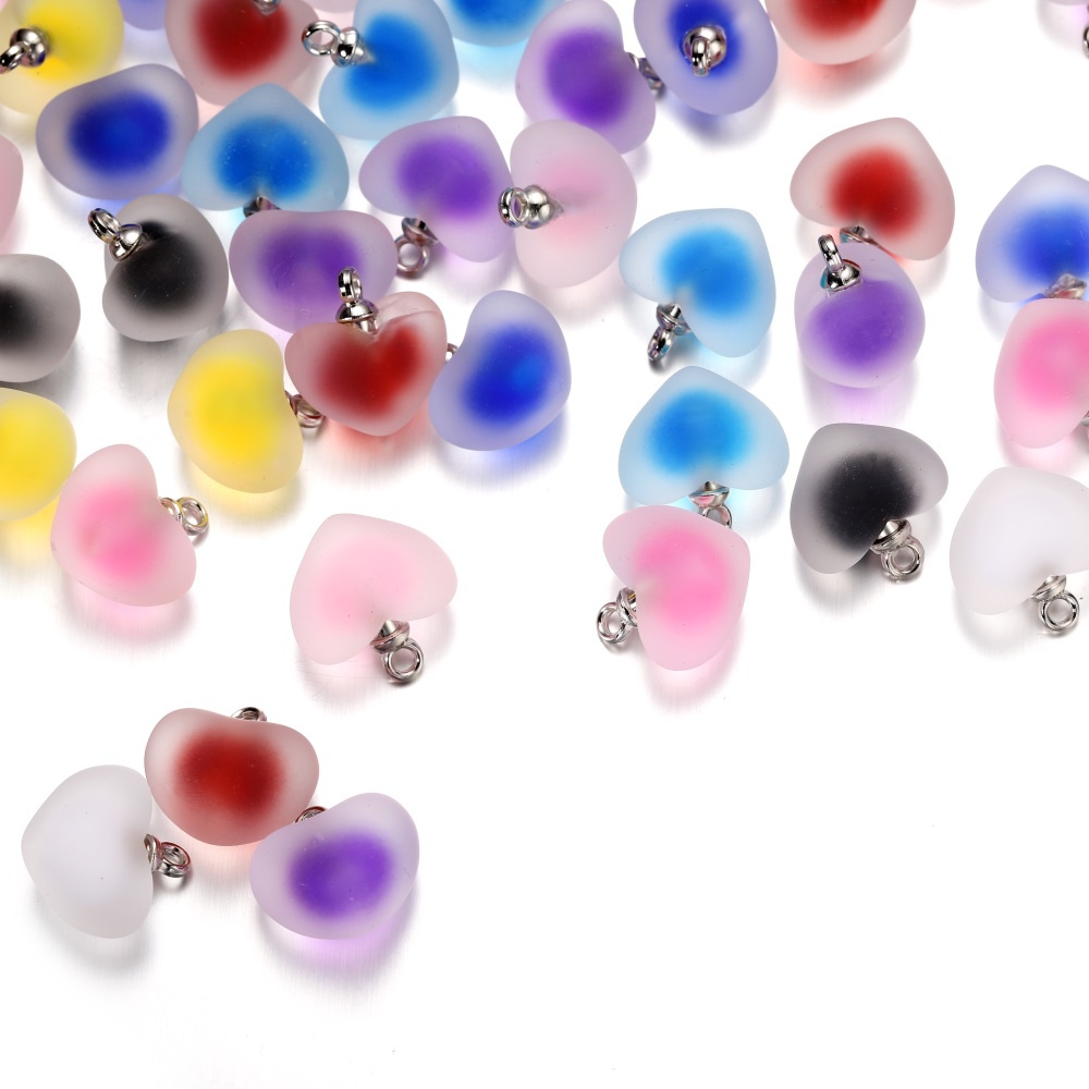 10pcs/lot Resin Frosted Multic - Resin Bangle Bracelet review and price