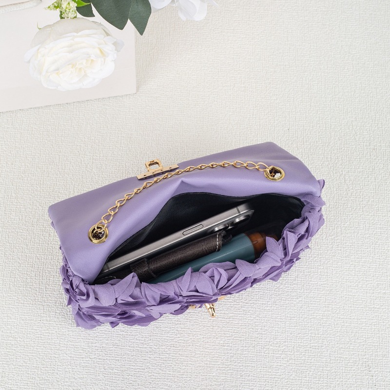 3D Rose Floral Satin Evening B - Women'S Accessories Purse review and price