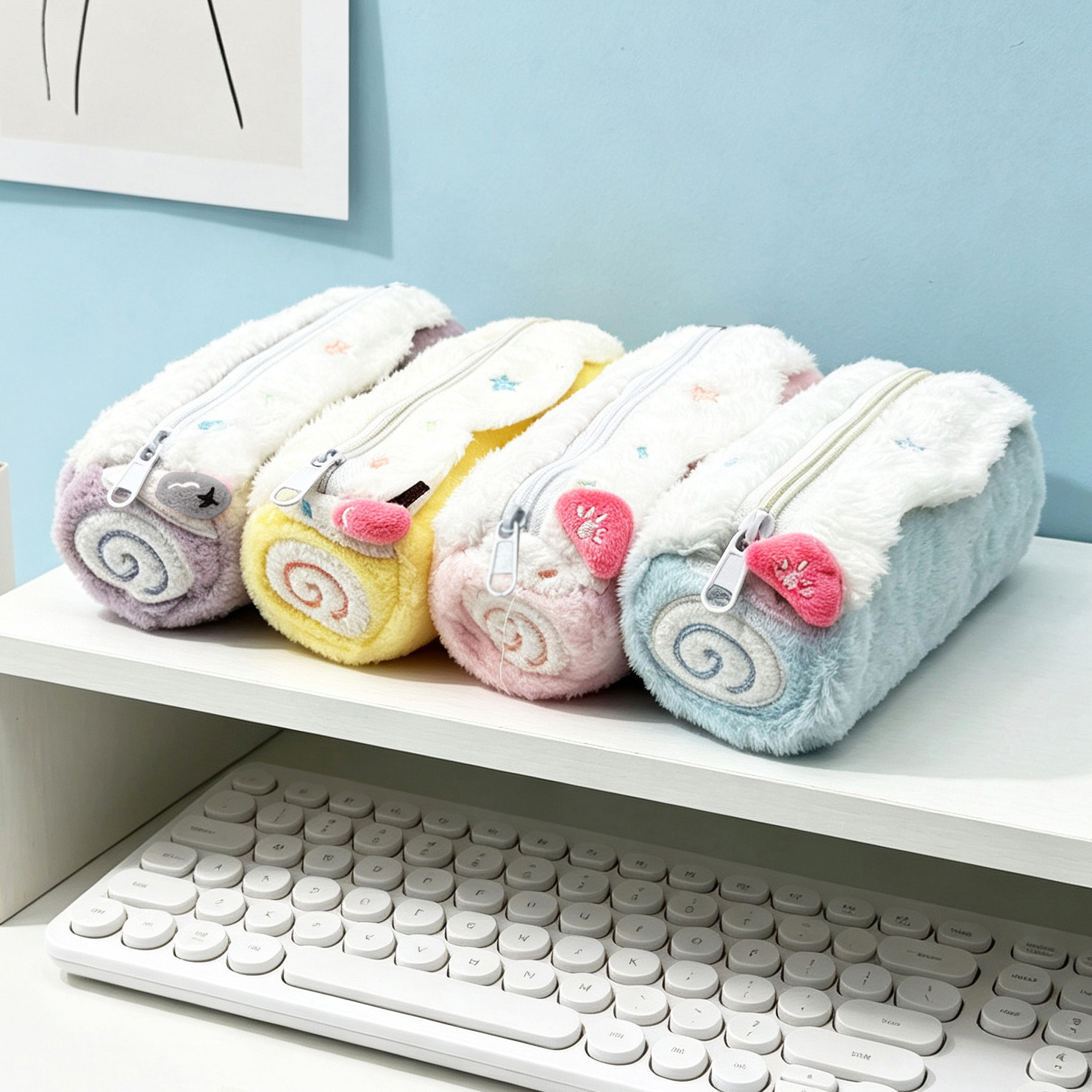 Cute Kawaii Swiss Roll Cake Pl - Women'S Vanity Accessories review and price