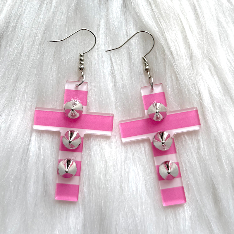 Y2K Jewelry Dots Beard Cross E - Women'S Accessories In The 90S review and price