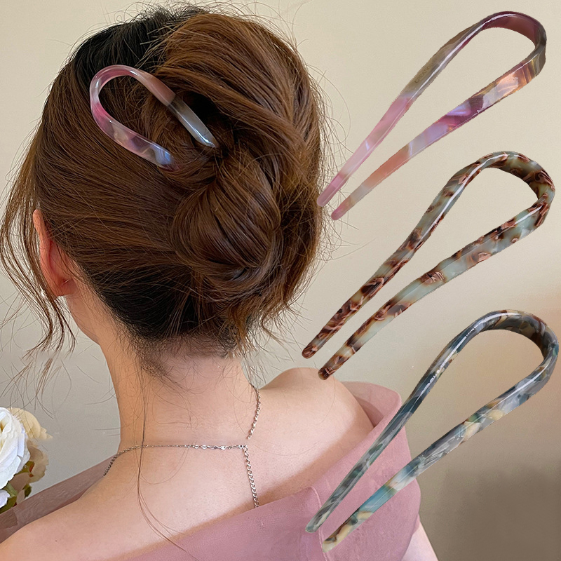 U-Shaped Hair Sticks Acetate A - Women'S Formal Accessories review and price