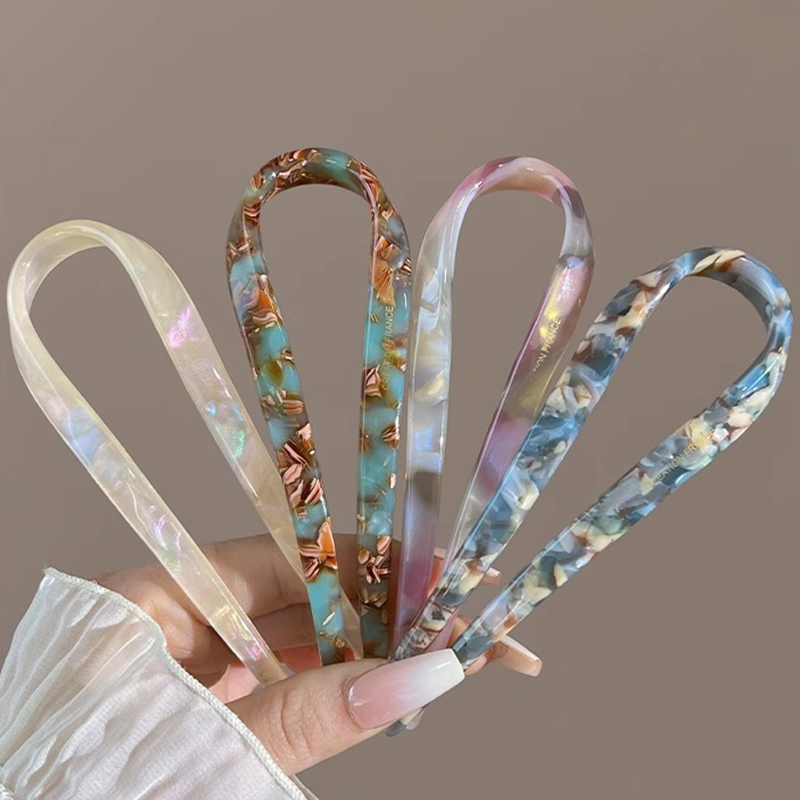 U-Shaped Hair Sticks Acetate A - Women'S Formal Accessories review and price