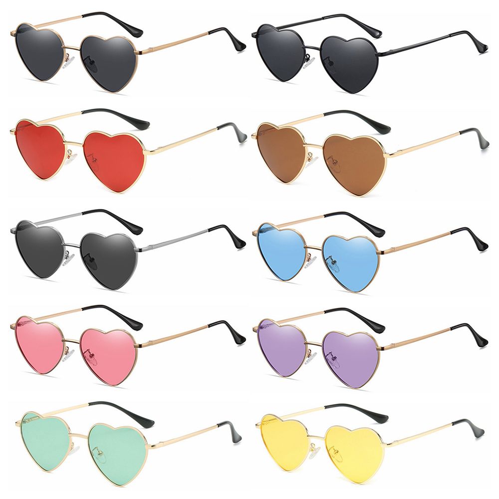 Heart-Shaped Sunglasses Heart  - Women'S Accessories In The 90S review and price